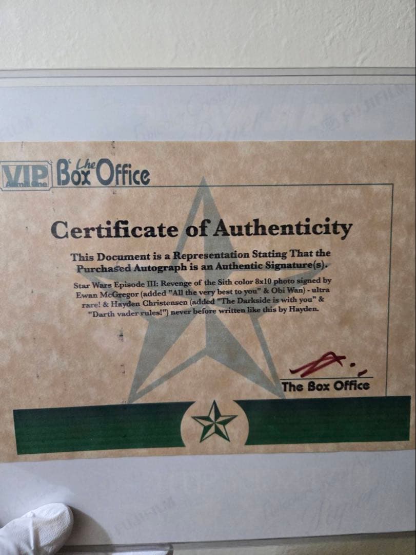 スター・ウォーズ: シスの復讐 サイン　　期間限定