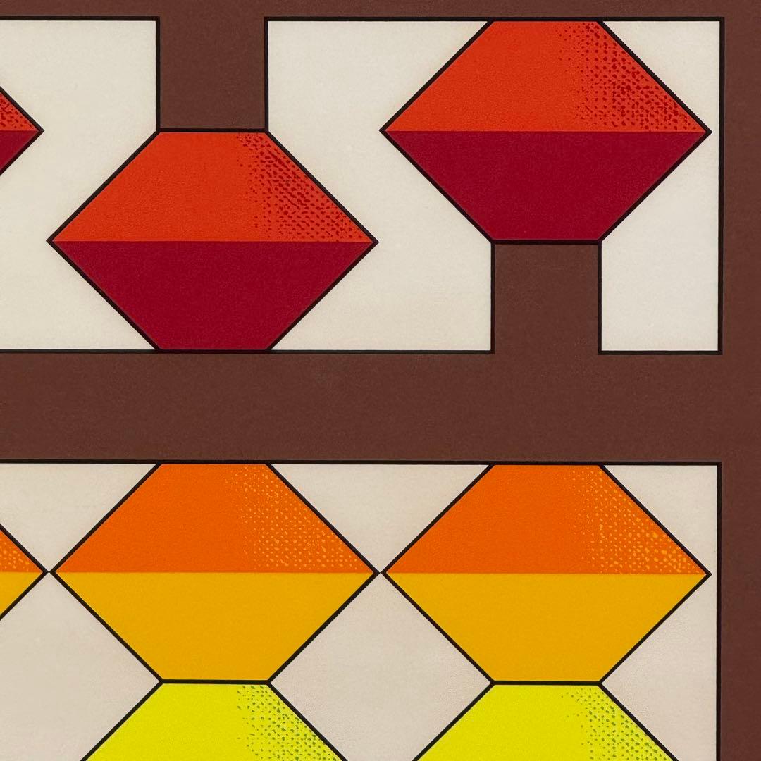 H13 関根美夫 「ソロバン 512-S」 シルクスクリーン 額装 限定60