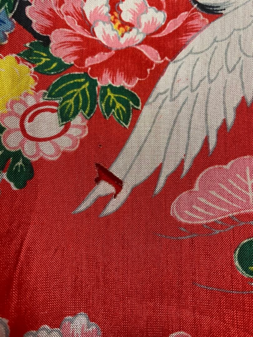 No.151アンティーク子供着物正絹七五三着丈121.5センチ裄丈64.5センチ