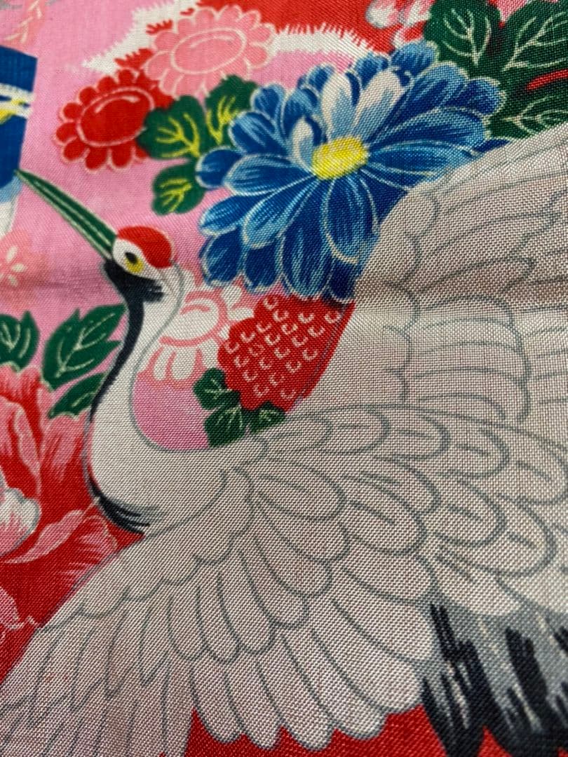 No.151アンティーク子供着物正絹七五三着丈121.5センチ裄丈64.5センチ