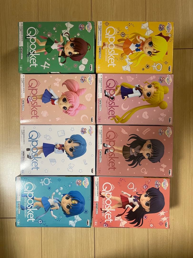 Q posket キューポスケット　セーラームーン　フィギュア　まとめ売り
