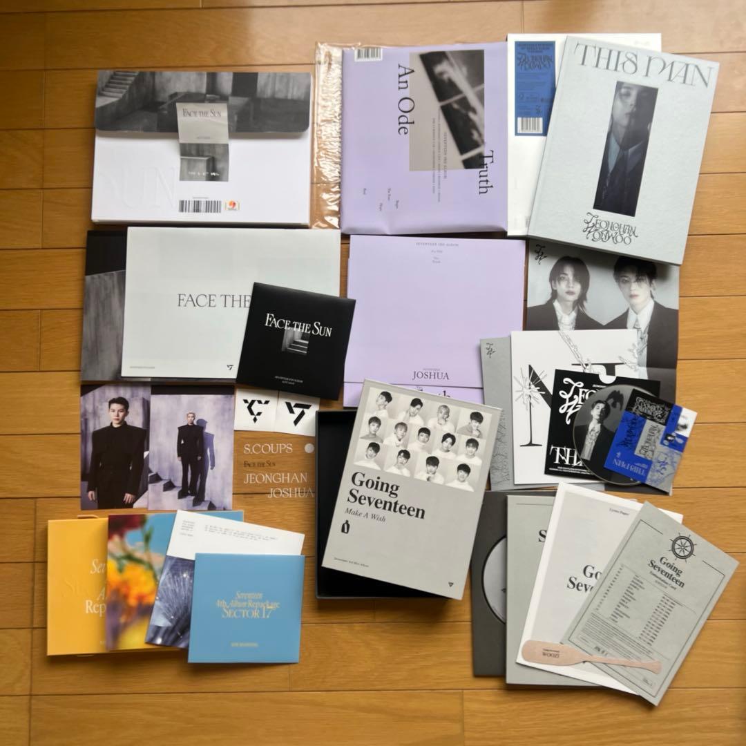 seventeen セブチ アルバム グッズ まとめ売り