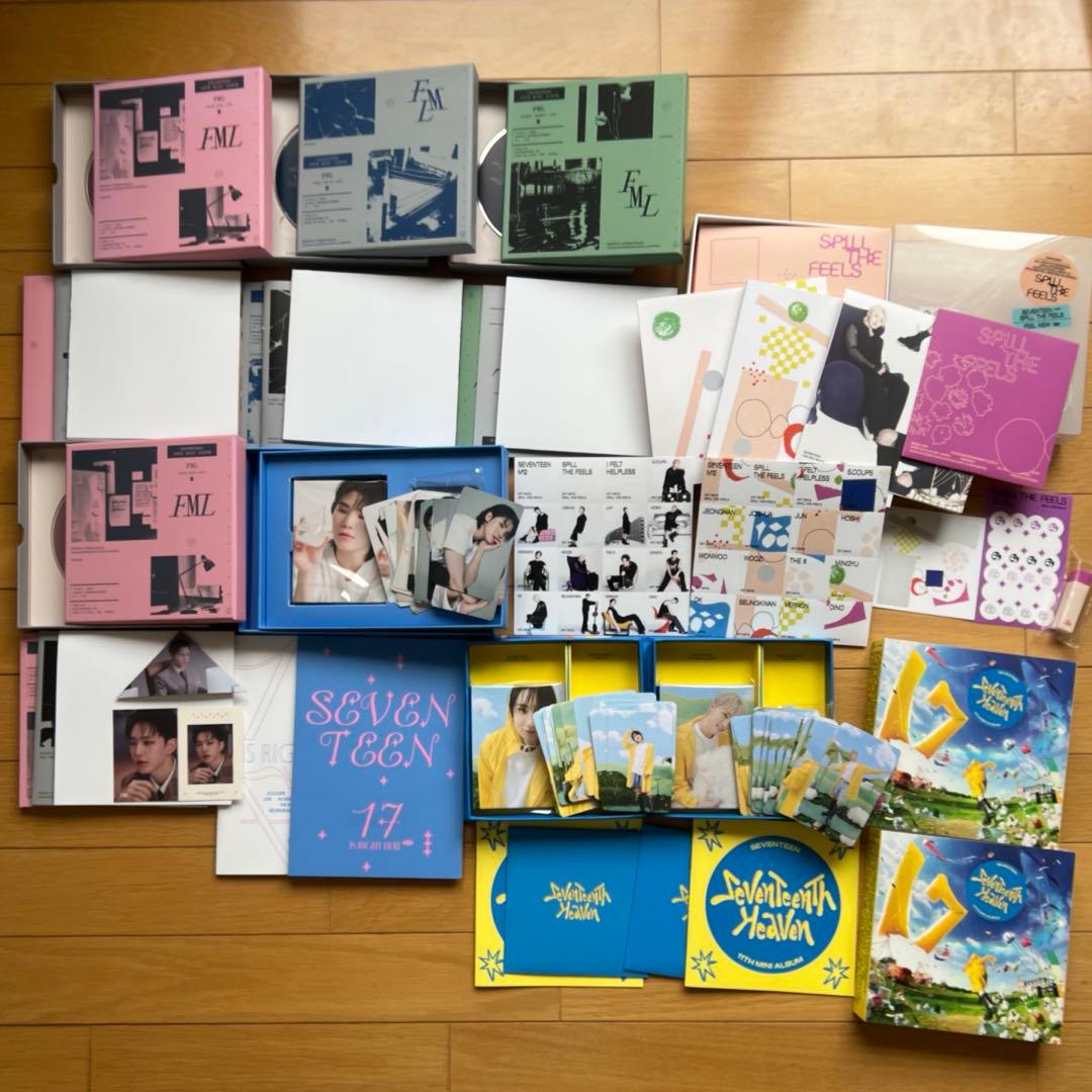 seventeen セブチ アルバム グッズ まとめ売り