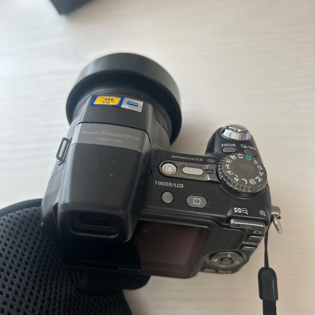 SONY デジタル一眼レフカメラ ズームレンズ付き DSC-H5 ジャンク品