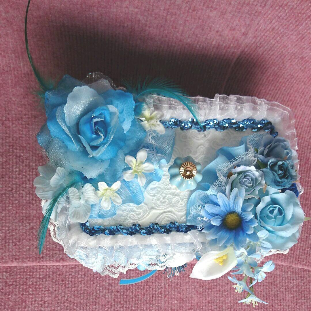 あかねこのは マスク収納ケース31,32 ブルー系セット