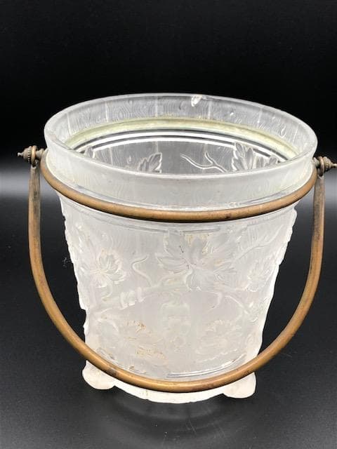 稀少 OLD BACCARAT オールドバカラ 葡萄のアイスペール 氷入れ