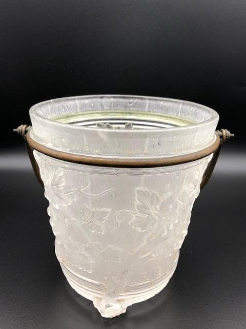 稀少 OLD BACCARAT オールドバカラ 葡萄のアイスペール 氷入れ
