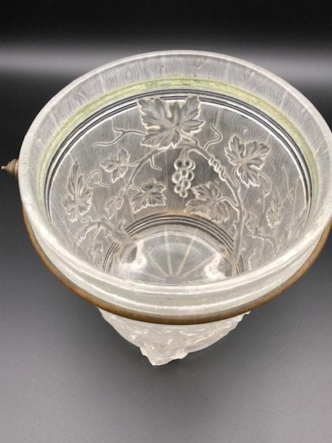 稀少 OLD BACCARAT オールドバカラ 葡萄のアイスペール 氷入れ