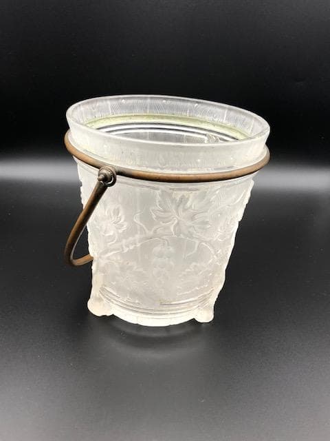 稀少 OLD BACCARAT オールドバカラ 葡萄のアイスペール 氷入れ