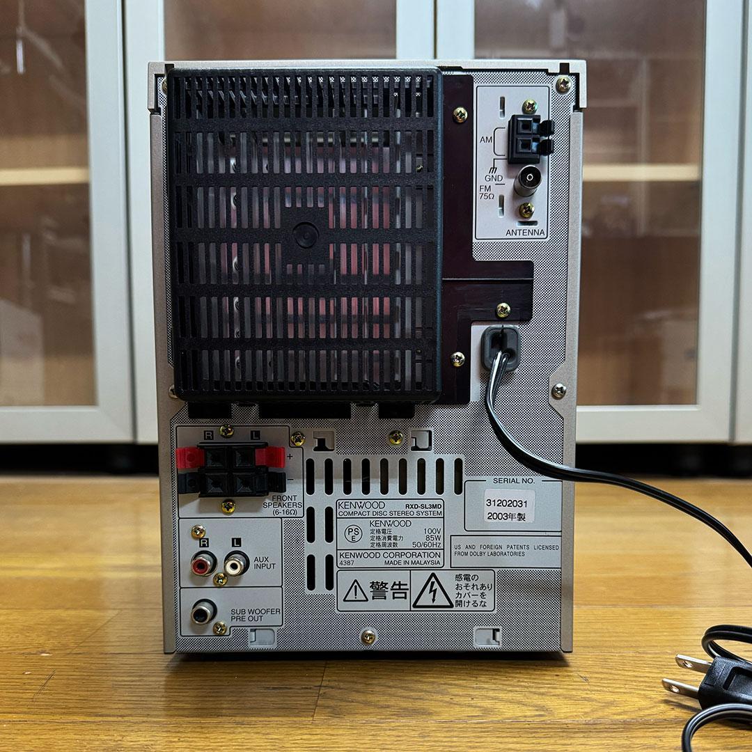 KENWOOD SL-3MD ミニコンポ 2003年製【動作品】