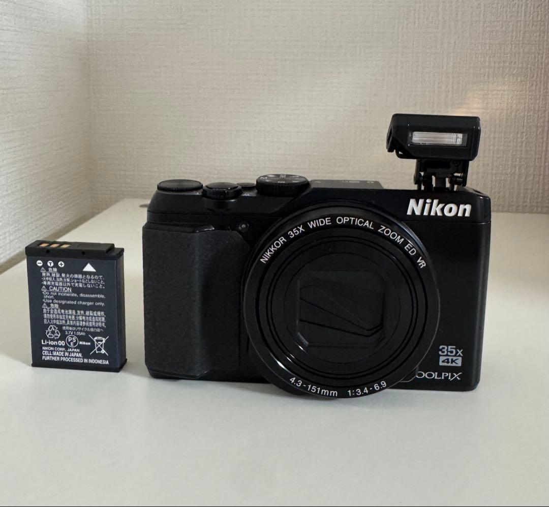 Nikon COOLPIX A900 ブラック 35倍光学ズーム 4K