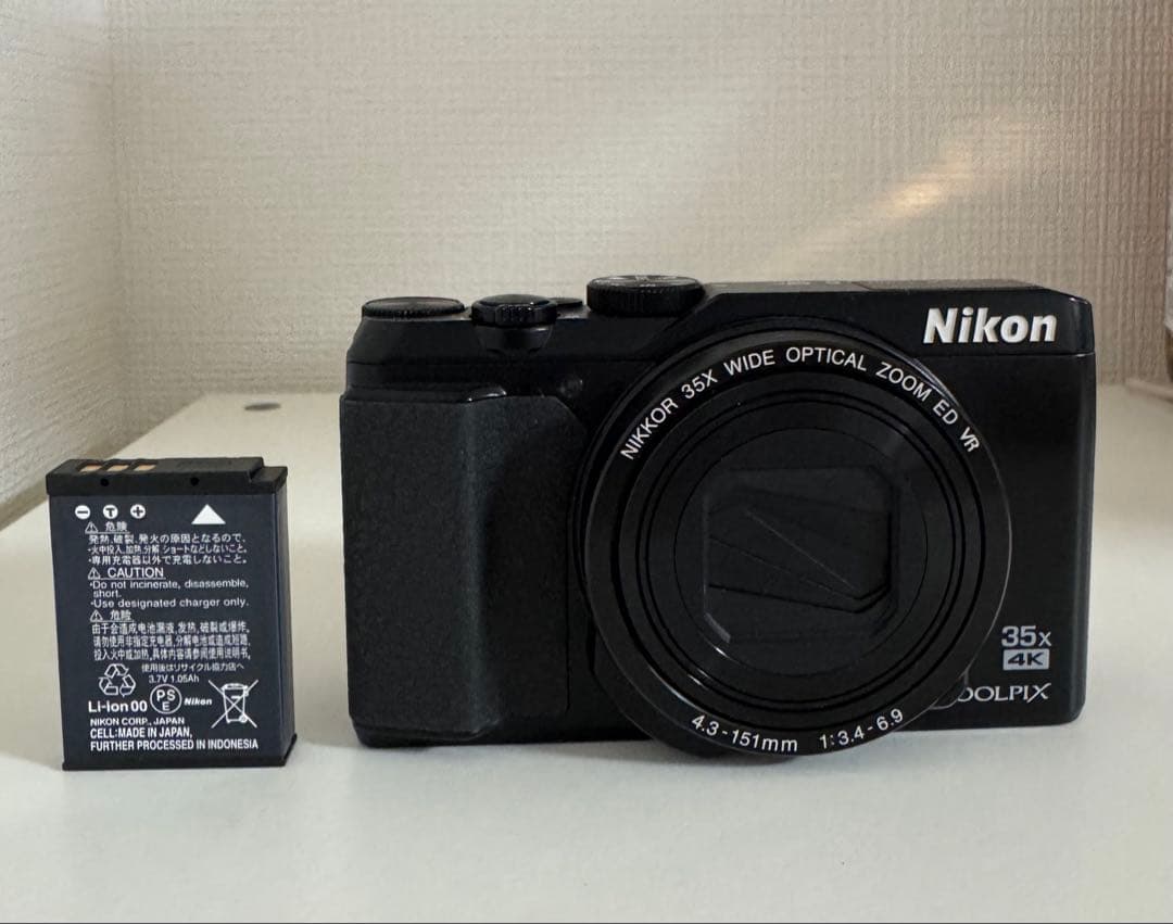 Nikon COOLPIX A900 ブラック 35倍光学ズーム 4K