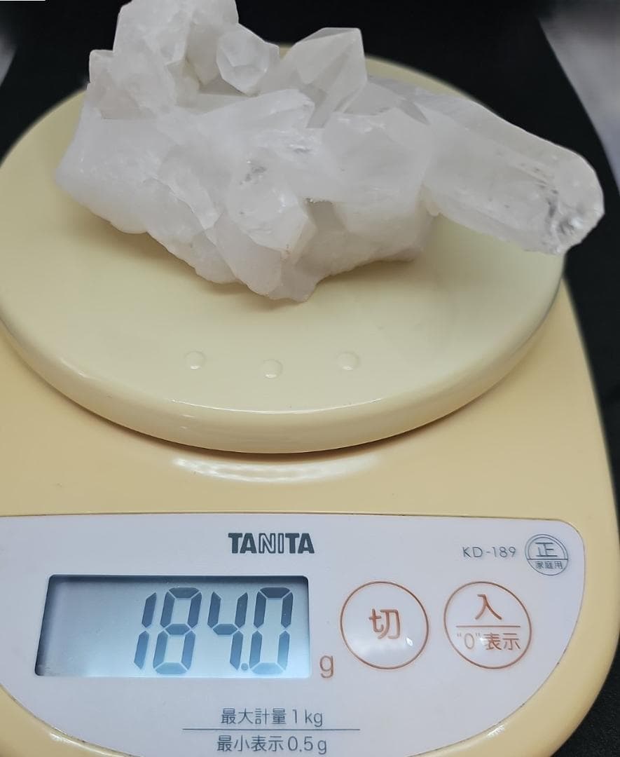 ヒマラヤ産水晶クラスター 184.0g 　レムリアンシード