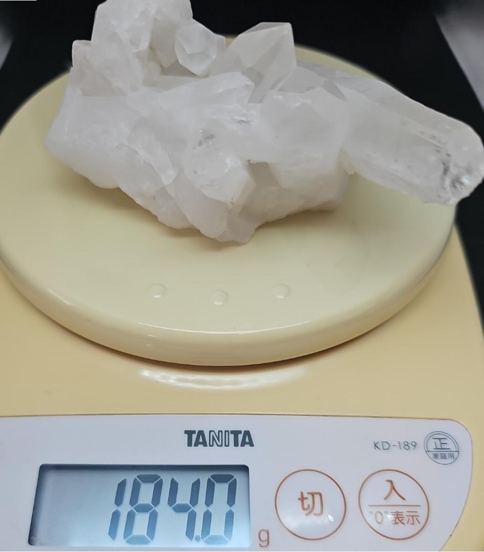 ヒマラヤ産水晶クラスター 184.0g 　レムリアンシード