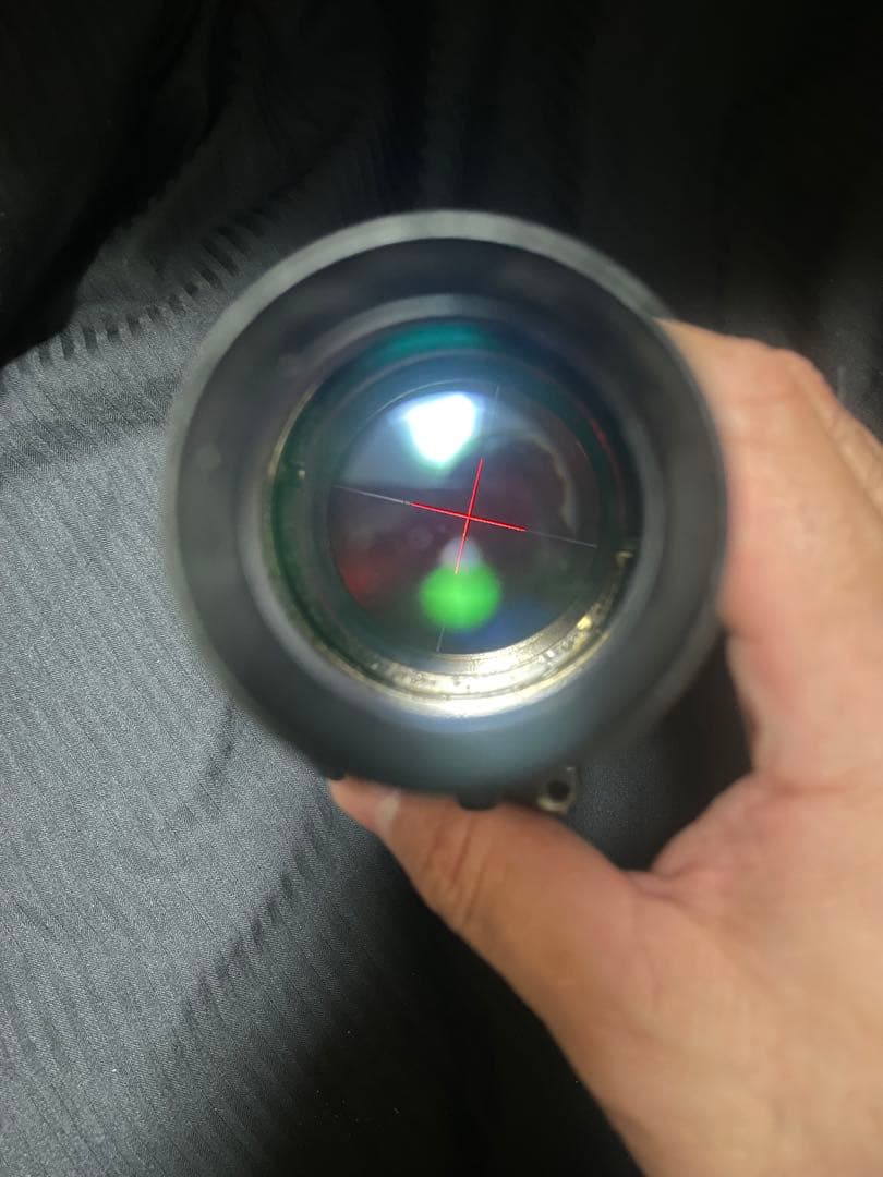ショートスコープ　1.5-4倍　イルミネーション赤青緑点灯　エアガン　トイガン