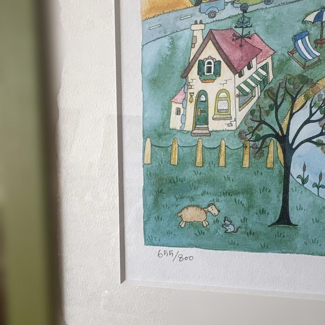 ClyJ 版画　フラミンゴアイランド655/800 初版版