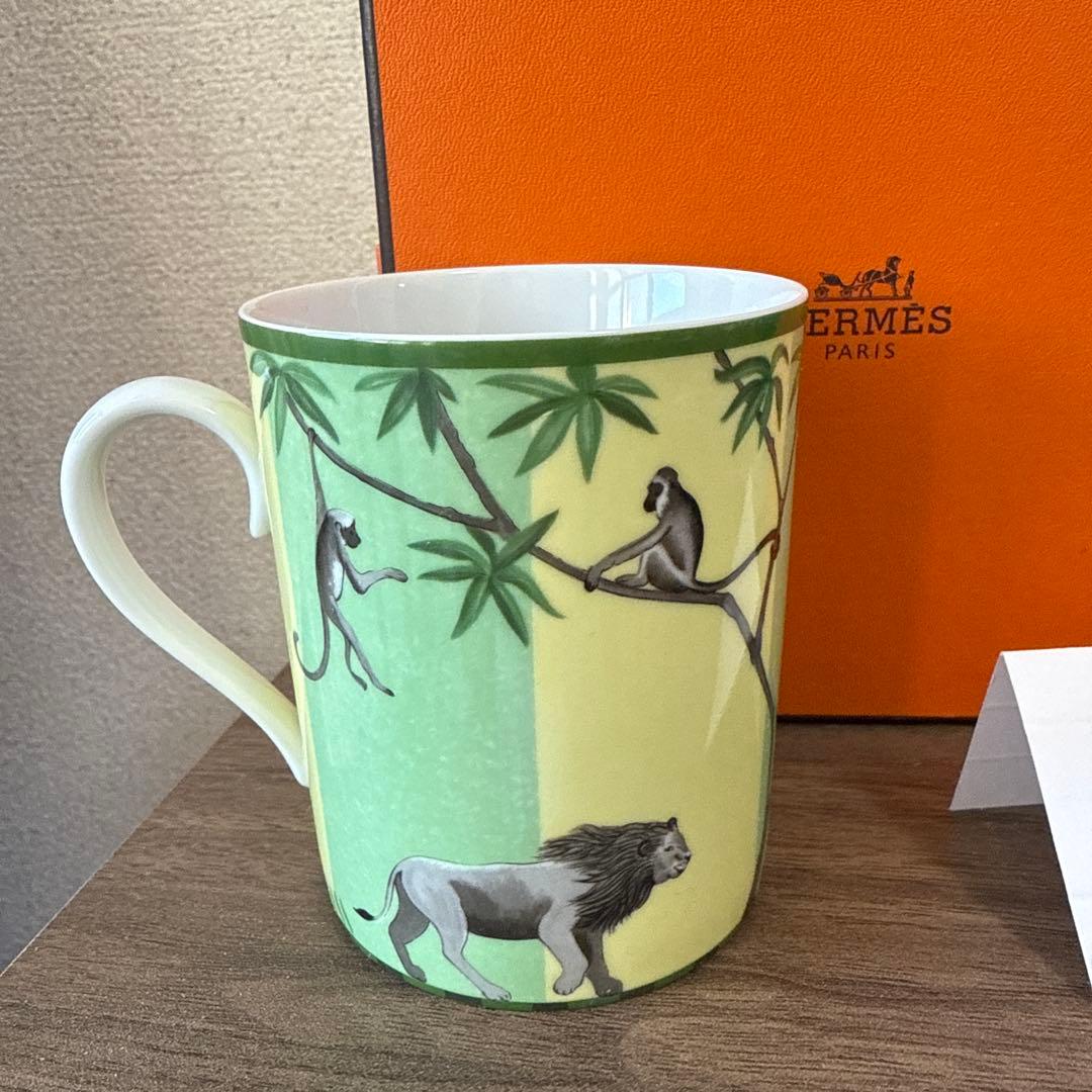 正規未使用品　HERMES エルメスアフリカマグカップ