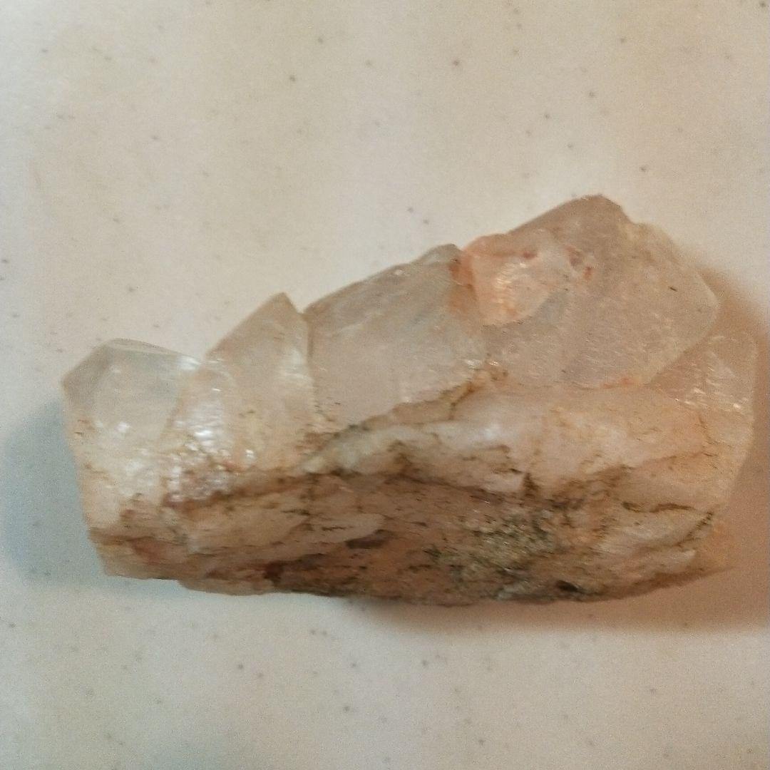 ピンク水晶 クラスター 401g