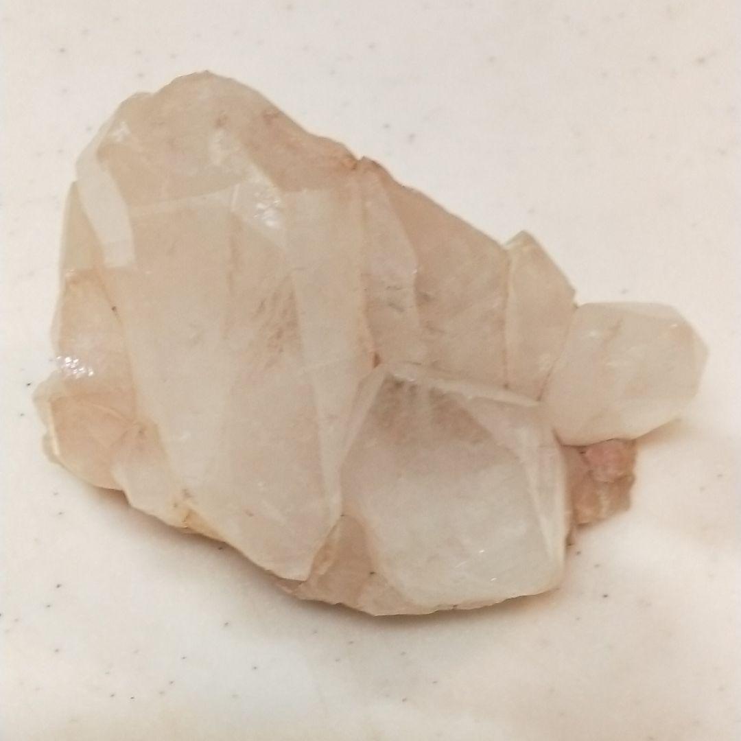 ピンク水晶 クラスター 401g