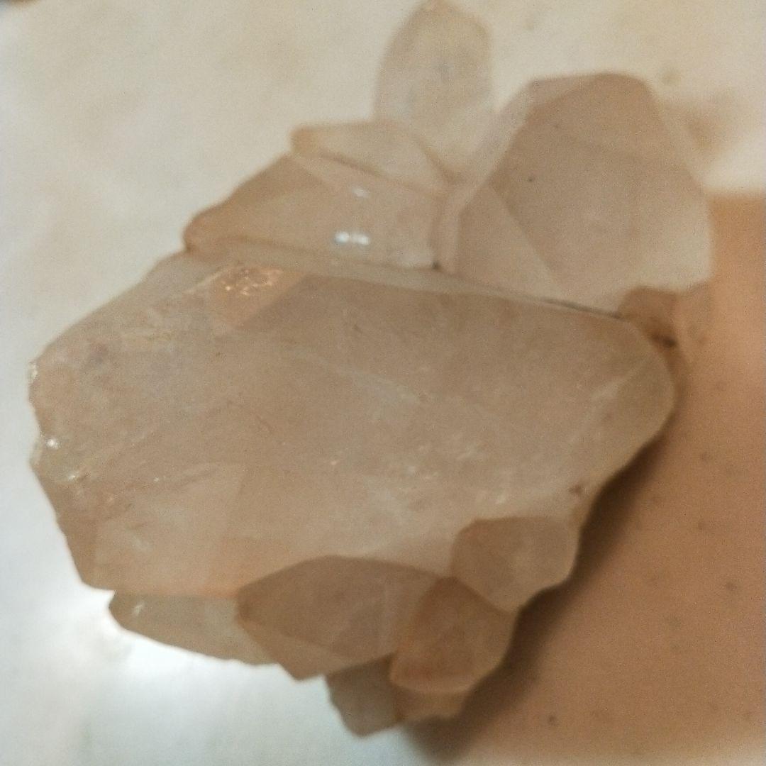 ピンク水晶 クラスター 401g