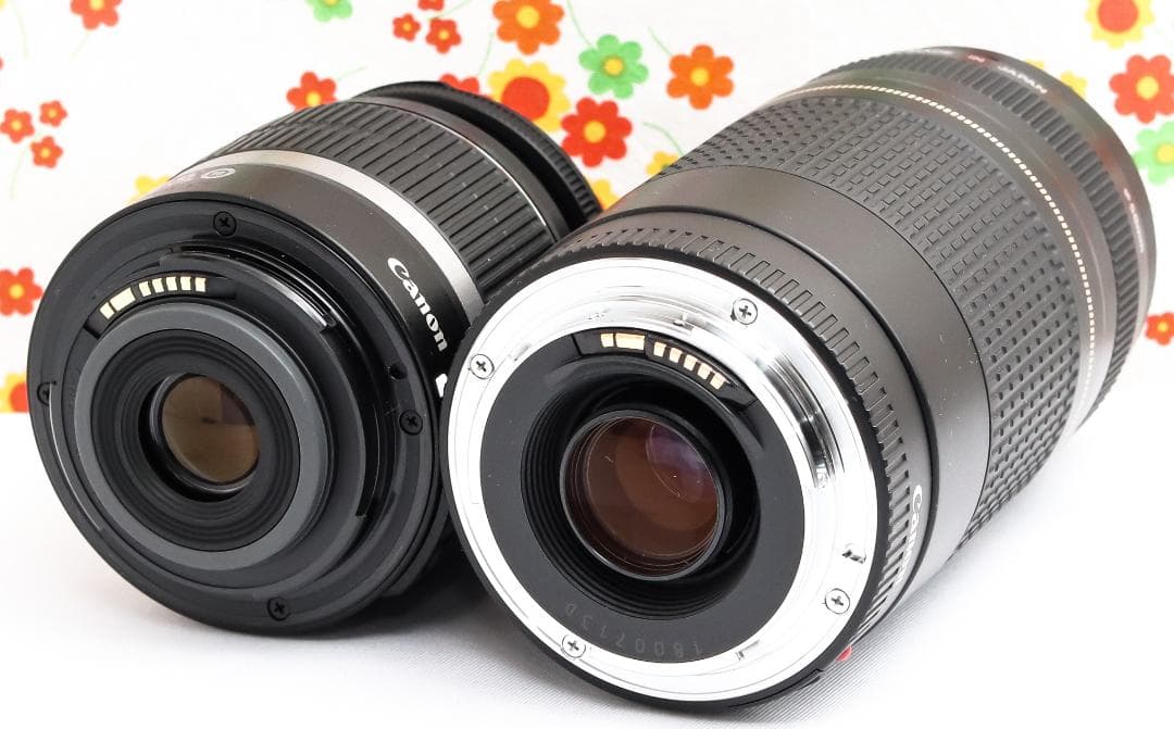 キャノン Canon kiss X2☆ダブルレンズ！初心者オススメ☆スマホ転送