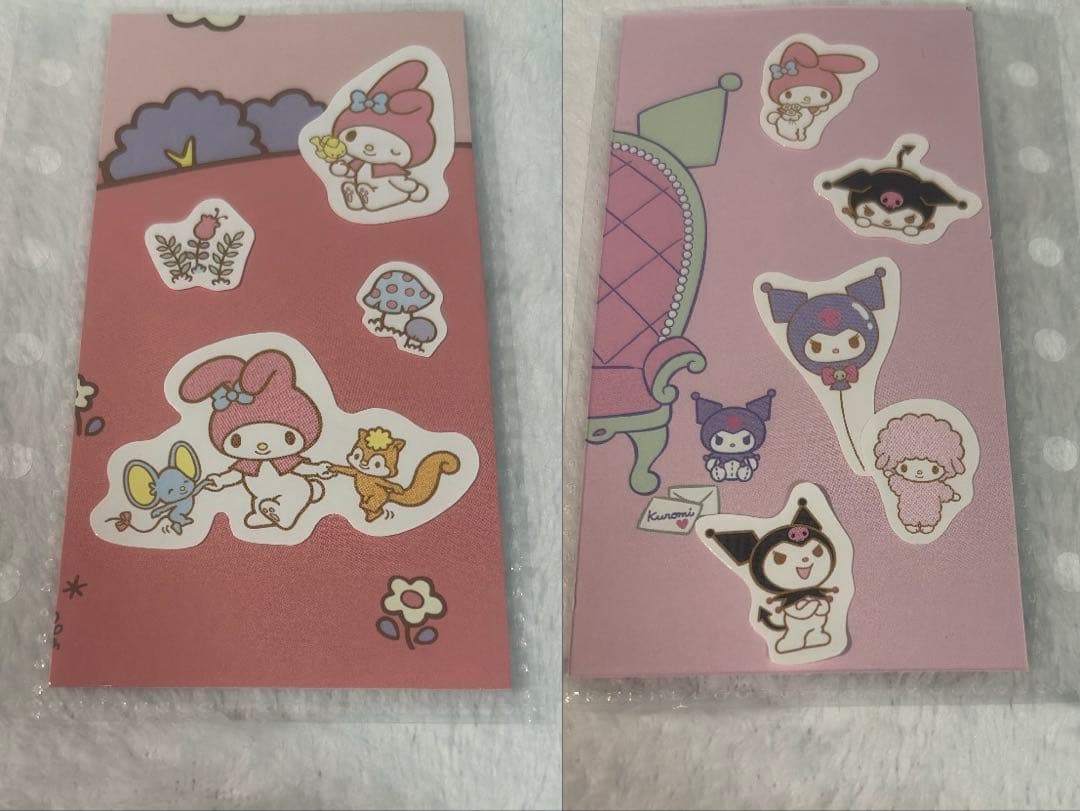 サンリオ ボンボンドロップシール 完成品　シール帳　引退品　うるちゅるシール