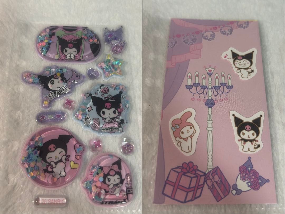 サンリオ ボンボンドロップシール 完成品　シール帳　引退品　うるちゅるシール