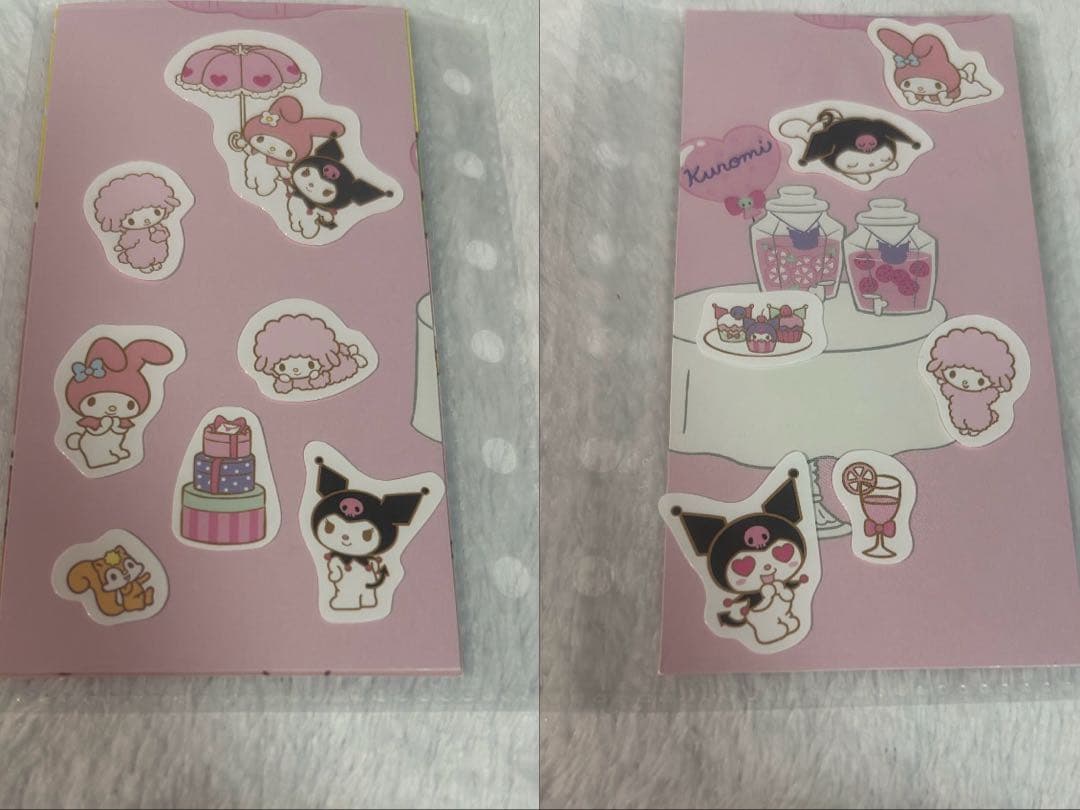 サンリオ ボンボンドロップシール 完成品　シール帳　引退品　うるちゅるシール