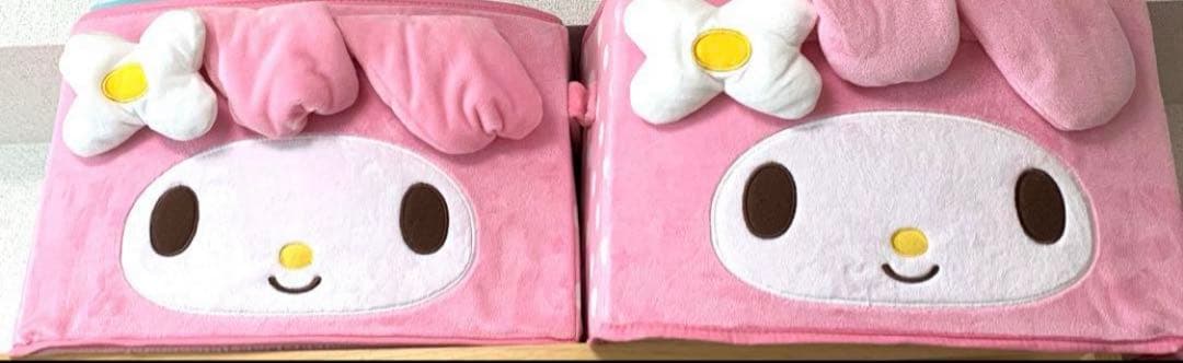 サンリオ マイメロ　サンリオ　フェイス　収納ボックス 折りたたみ収納ケース