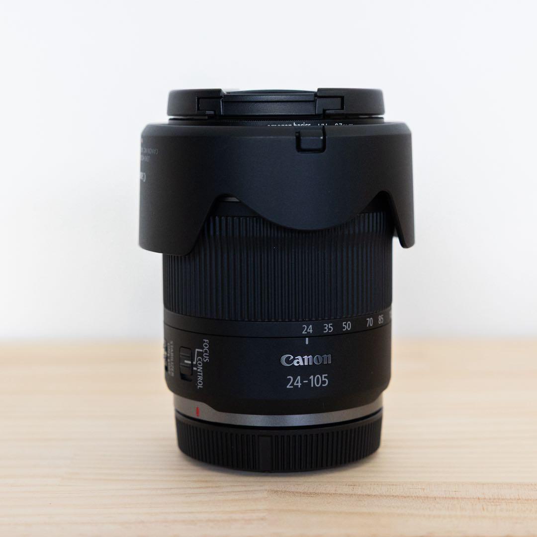 【美品・点検済】Canon RF24-105mm F4-7.1フード・フィルター
