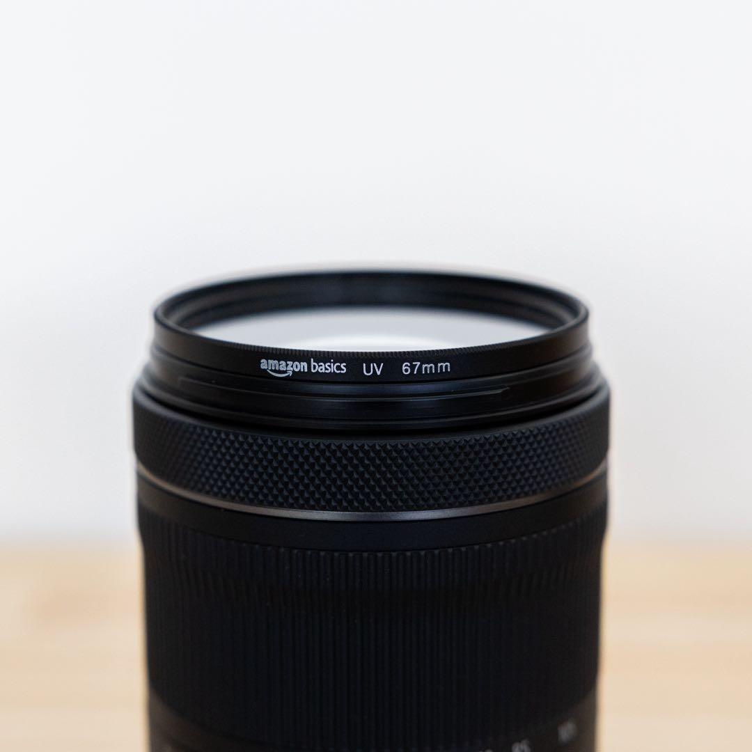 【美品・点検済】Canon RF24-105mm F4-7.1フード・フィルター
