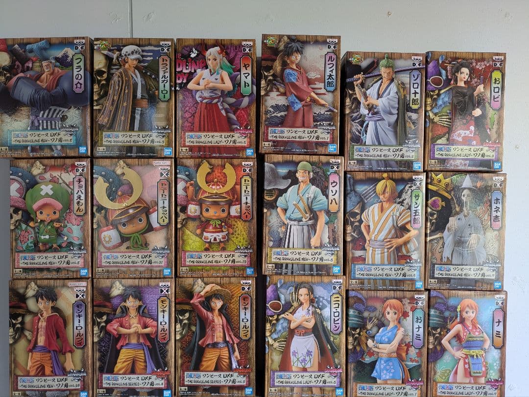 ☆代行業者様大歓迎☆新品未開封☆ワンピース DXF ワノ国編59種コンプリート