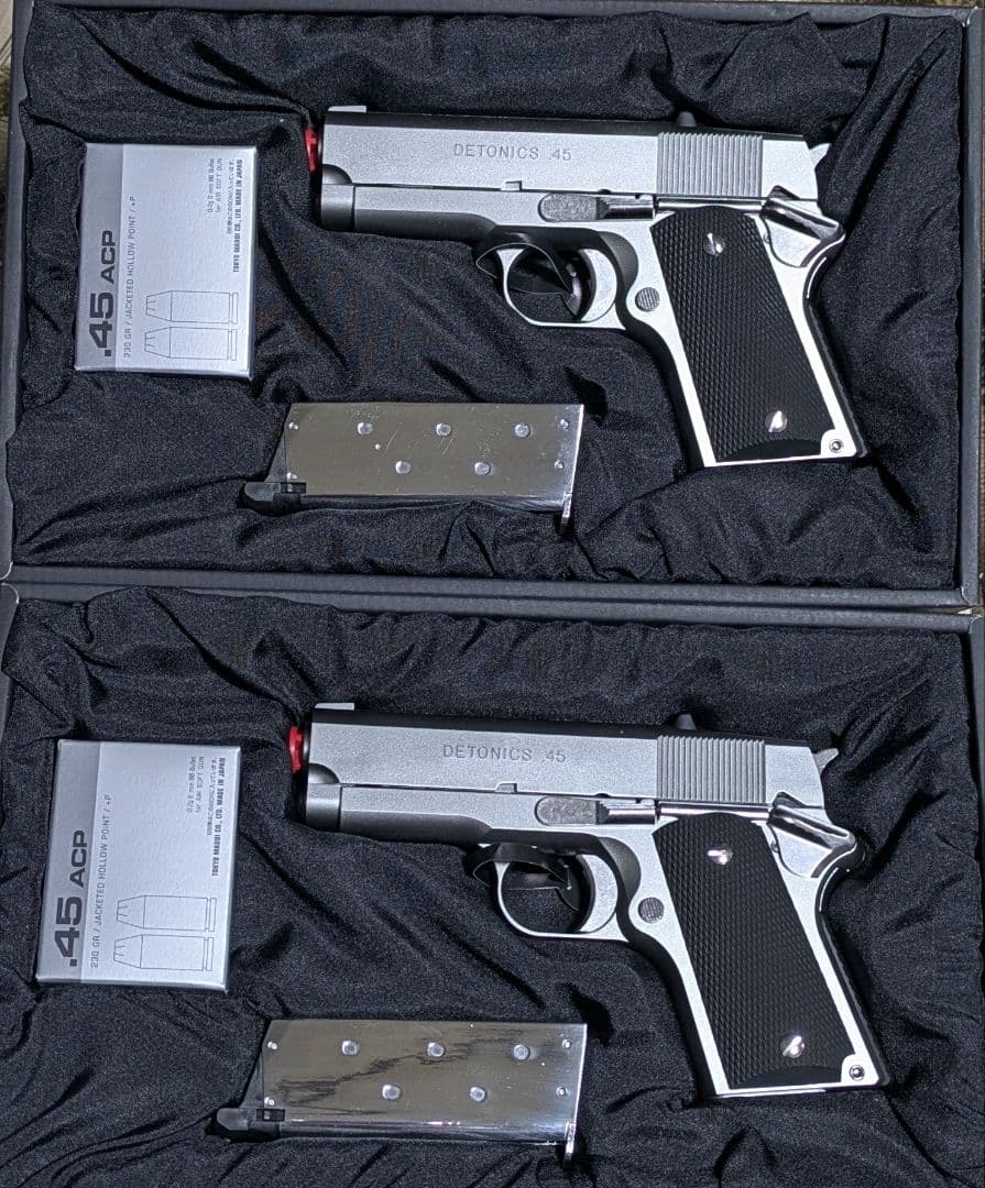 東京マルイ デトニクス 45 ガスブローバックガスガン 2丁