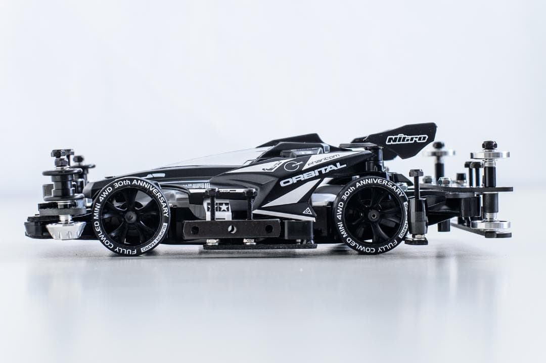 ミニ四駆完成品★アバンテMk.III MAフルベアリング・ポリカボディ未走行