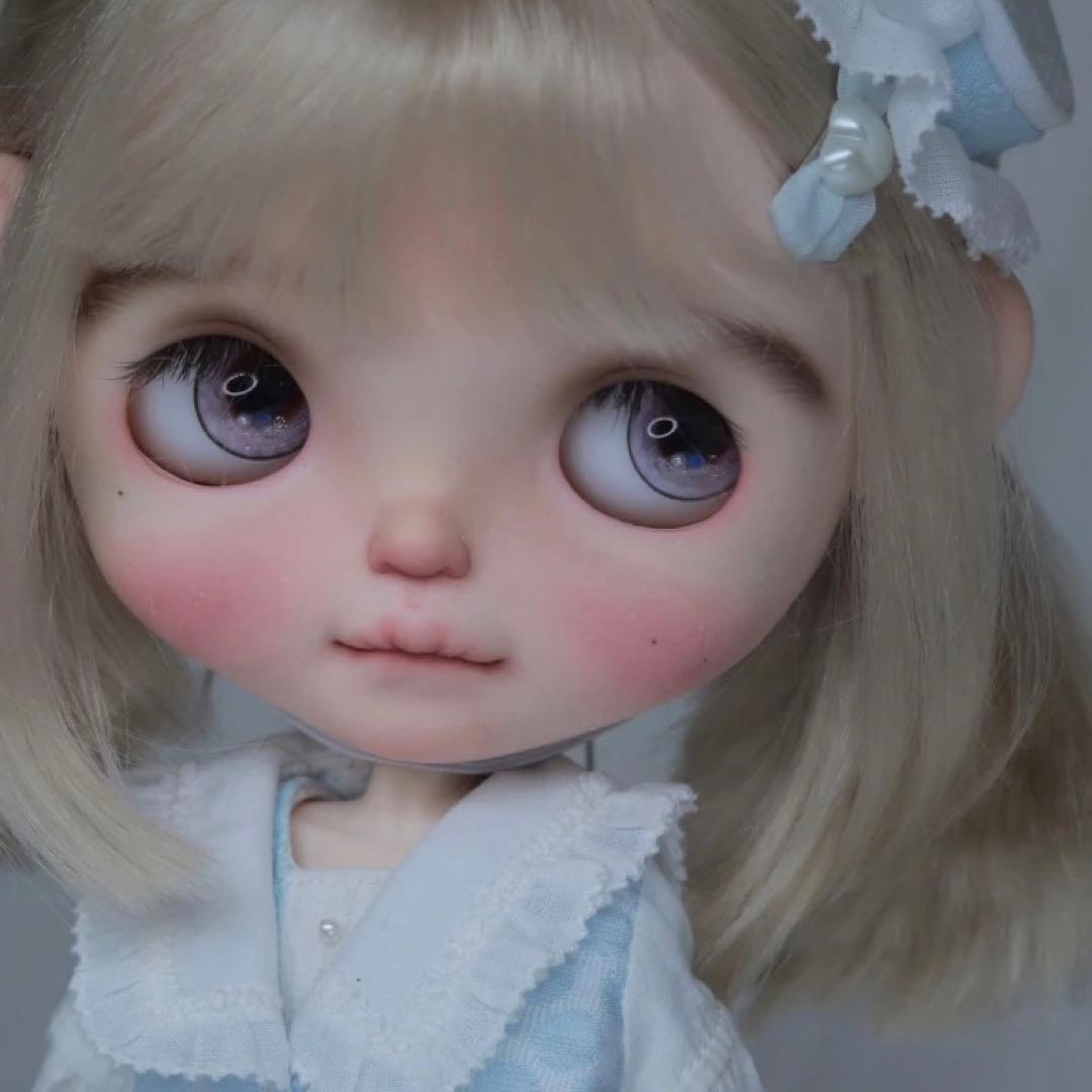 カスタムブライス 海外作家様 柔らかい ナチュラルメイク ふんわり 優しい ③