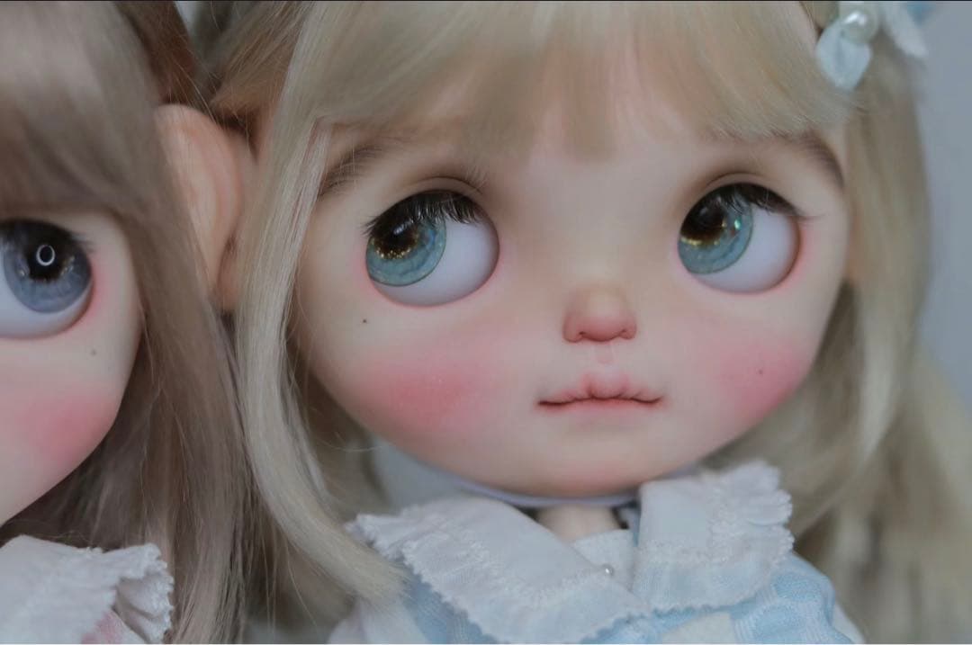 カスタムブライス 海外作家様 柔らかい ナチュラルメイク ふんわり 優しい ③