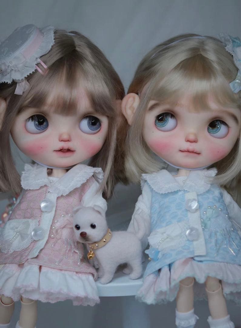 カスタムブライス 海外作家様 柔らかい ナチュラルメイク ふんわり 優しい ③