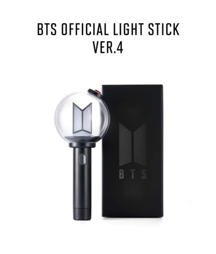 ち*る様 BTS 最新アミボム オフィシャルライトスティック ver.4