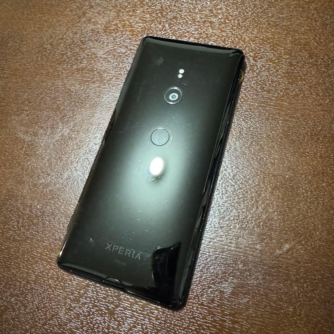 U*y様 5555 Xperia xz3. ブラック スマートフォン 本体