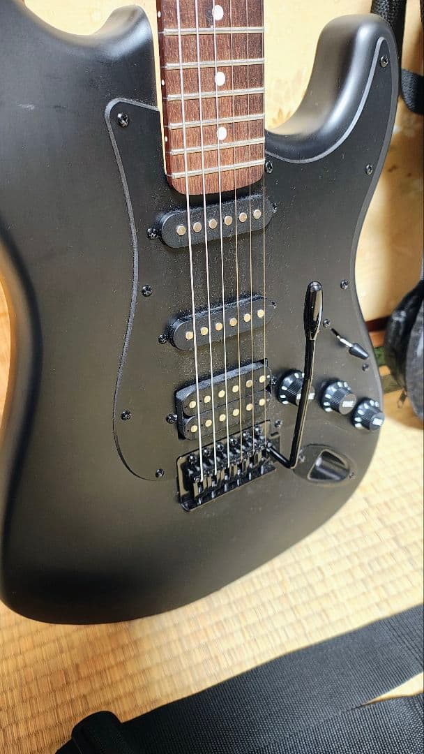 最終　SELDER セルダー　ストラトキャスター　STC-04　マッドブラック