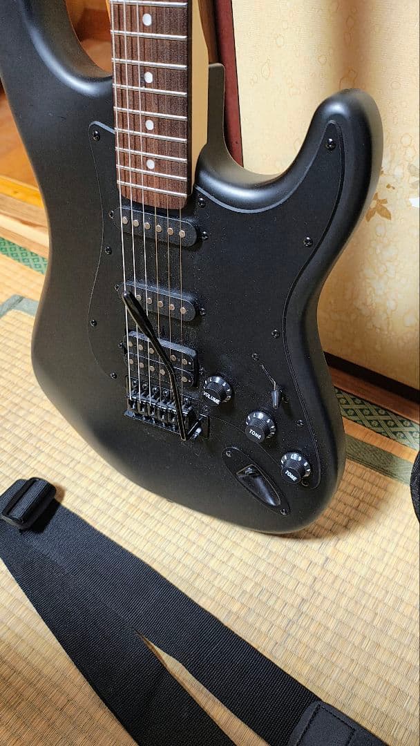 最終　SELDER セルダー　ストラトキャスター　STC-04　マッドブラック