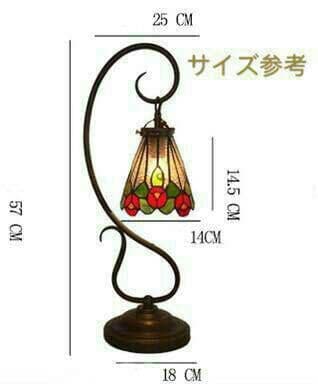 ステンドグラスランプ 卓上スタンド 豪華テーブルランプ 卓上 照明