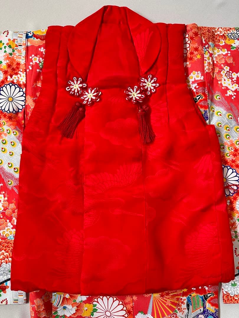 3歳　七五三　着物被布セット