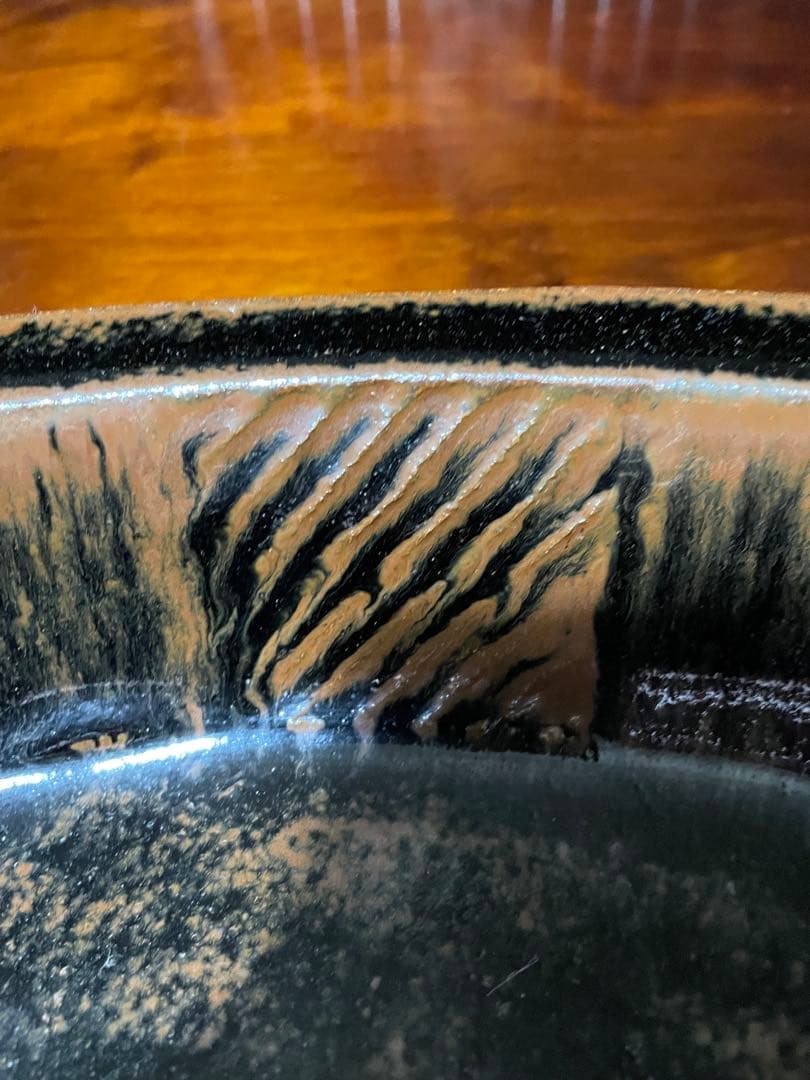 出西窯　多々納弘光作　大皿楕円