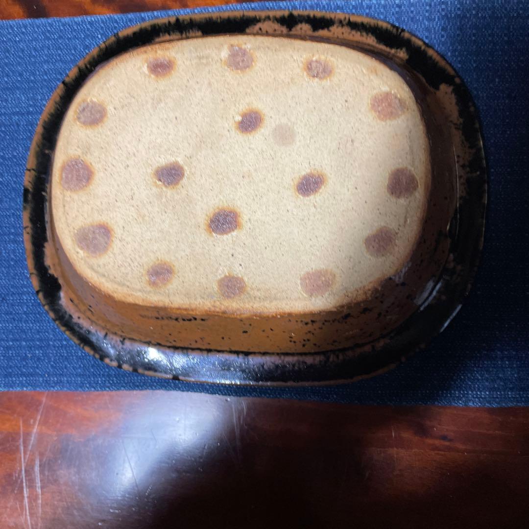 出西窯　多々納弘光作　大皿楕円