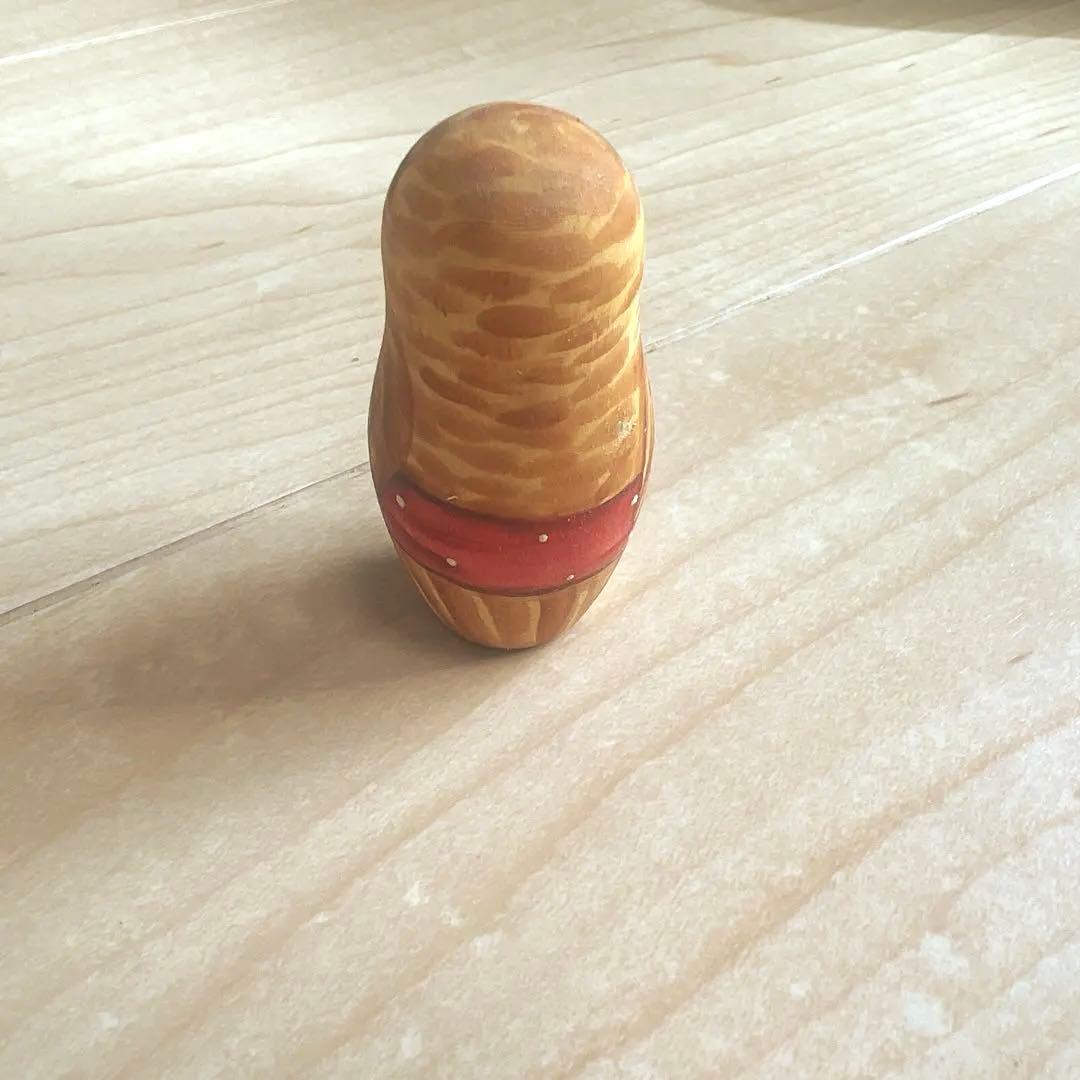 フクロウのマトリョーシカ　ロシア作家