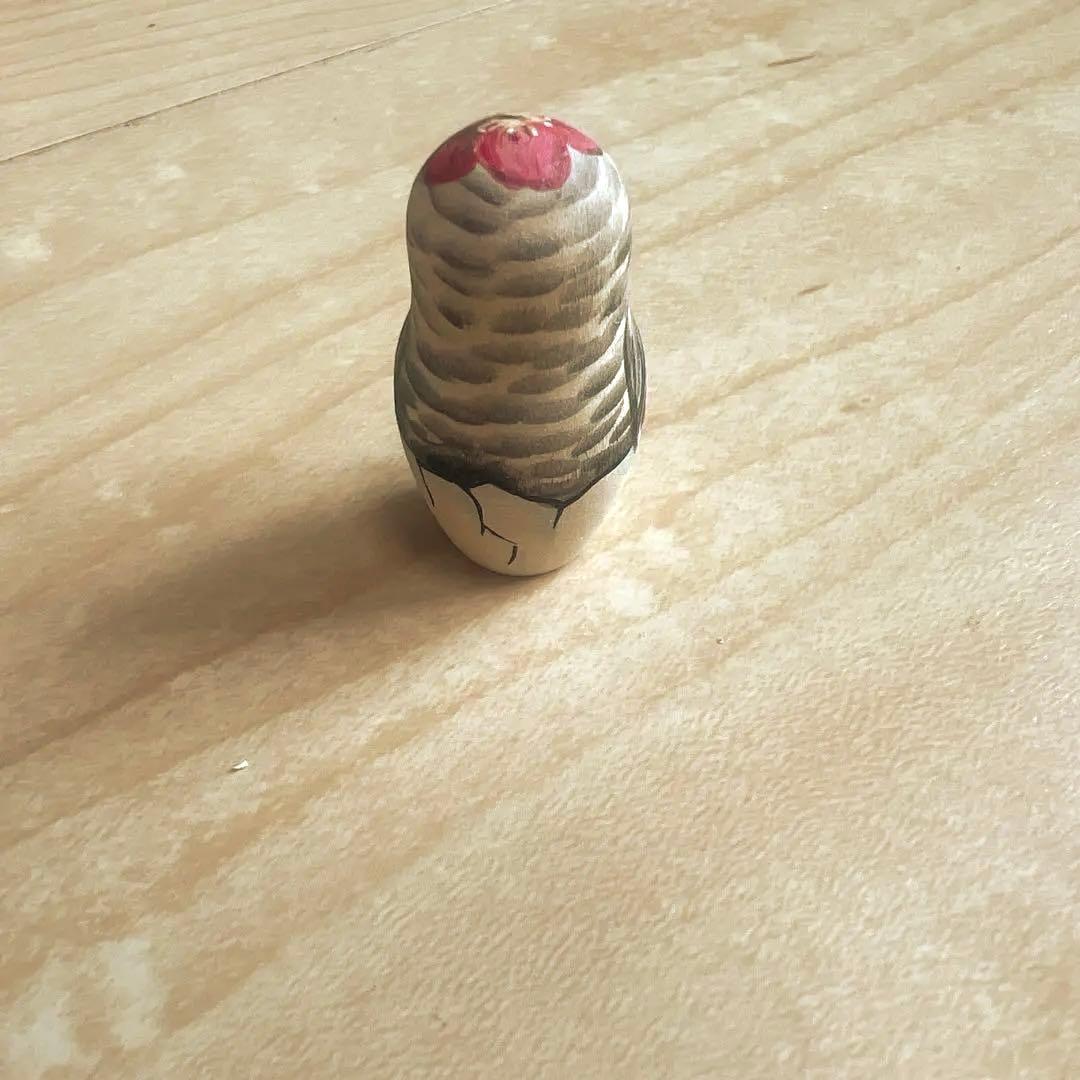 フクロウのマトリョーシカ　ロシア作家