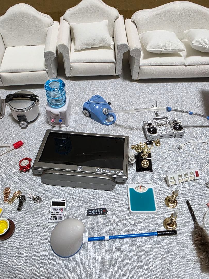 1/12スケール　リーメント　ミニチュア figma フィギュアーツ　テレビ