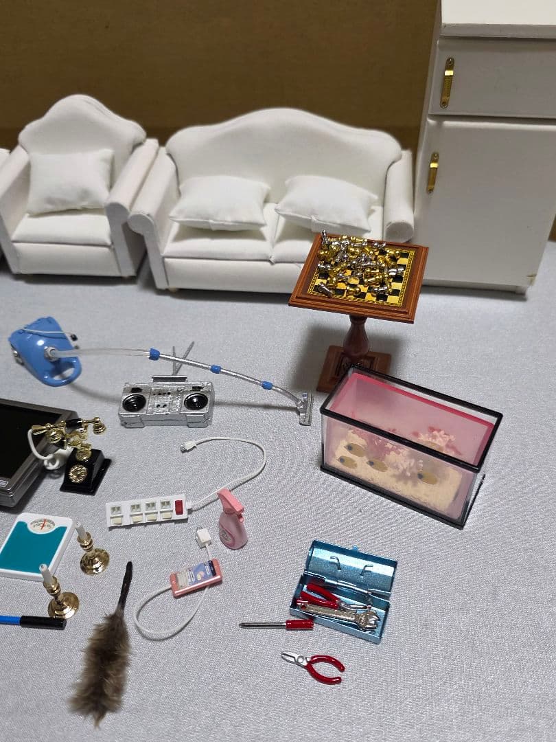 1/12スケール　リーメント　ミニチュア figma フィギュアーツ　テレビ