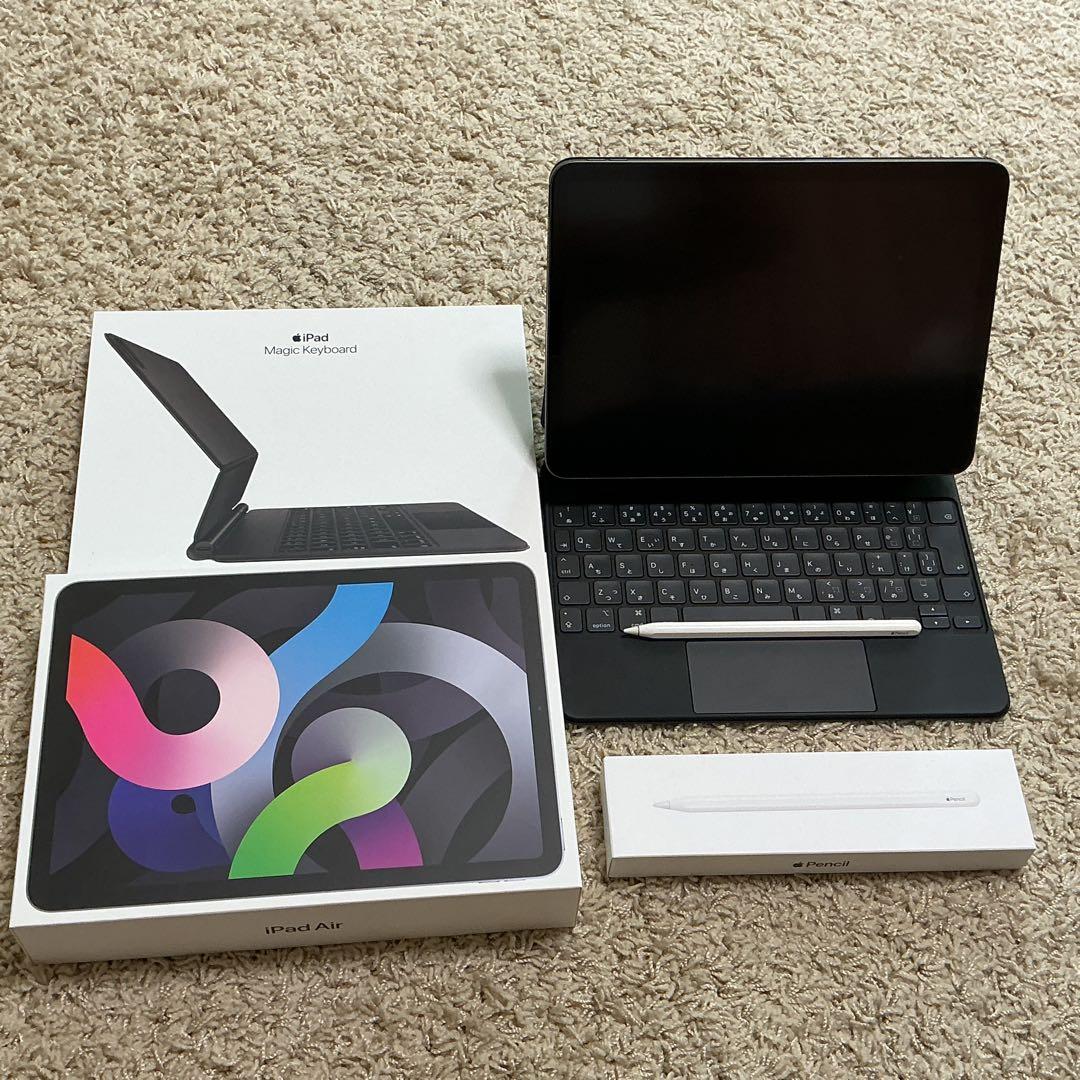 iPad本体 iPad Air+iPad Magic Keyboard+ApplePencil
